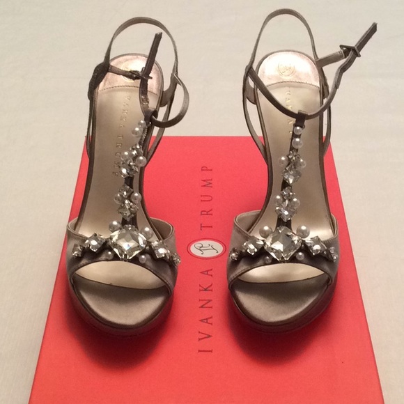 pewter rhinestone shoes